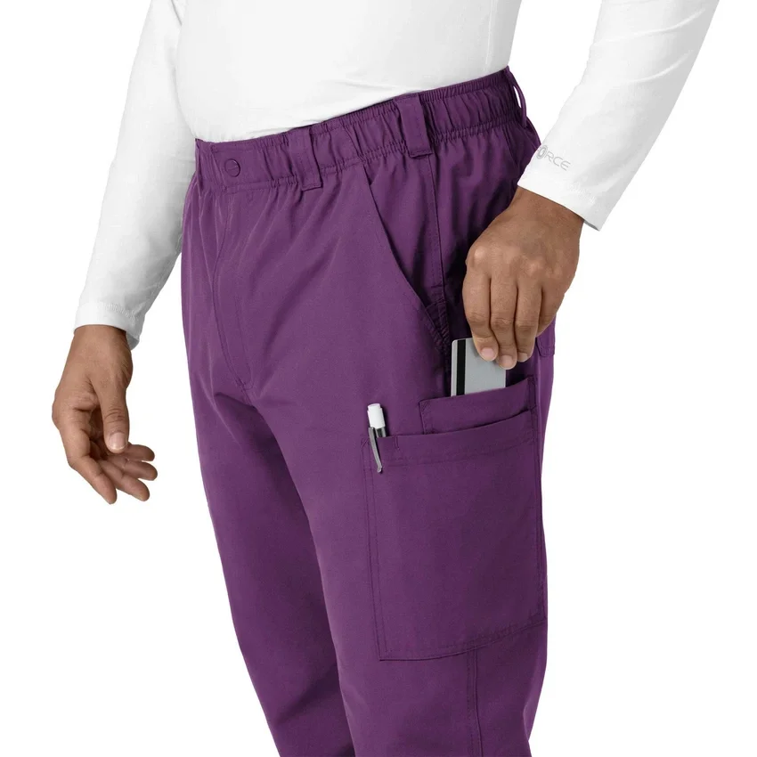 Force Essentials cargo-scrubbroek met rechte pijpen