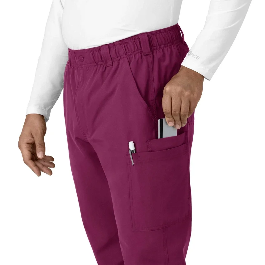 Force Essentials cargo-scrubbroek met rechte pijpen
