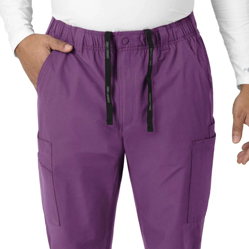 Force Essentials cargo-scrubbroek met rechte pijpen