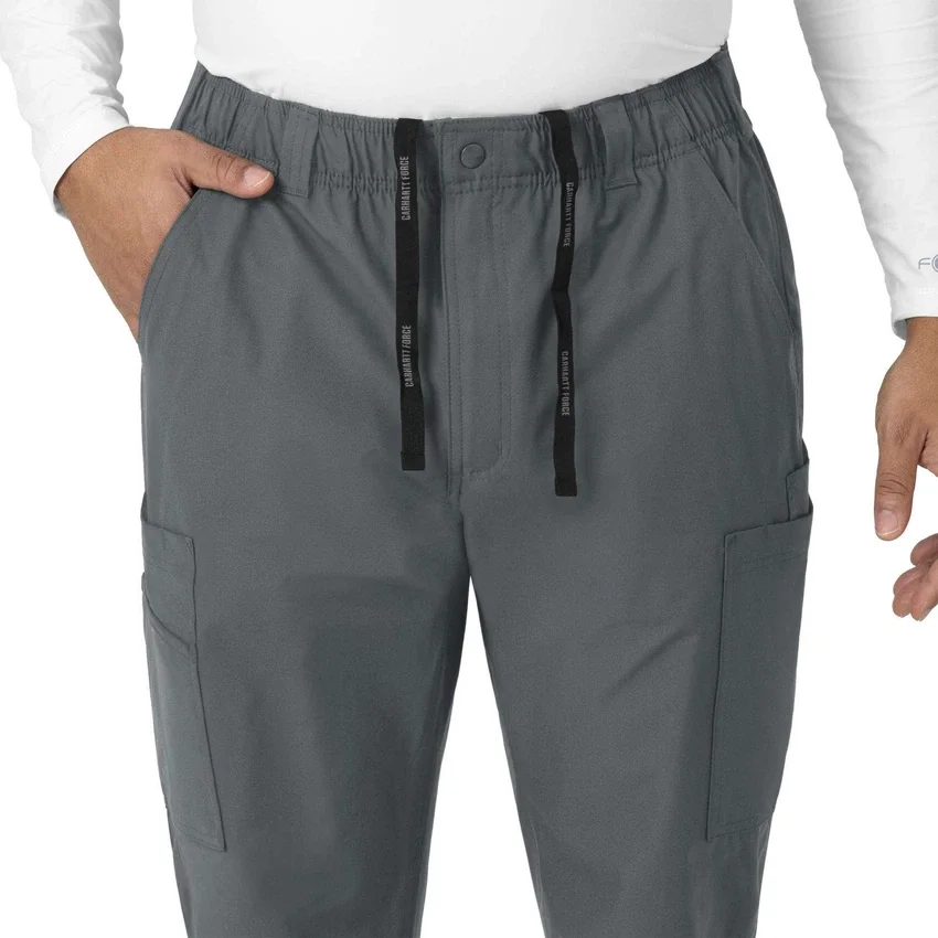 Force Essentials cargo-scrubbroek met rechte pijpen
