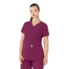 Force Essentials Henley-zwangerschapsscrubtop voor dames