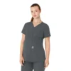 Force Essentials Henley-zwangerschapsscrubtop voor dames