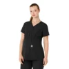 Force Essentials Henley-zwangerschapsscrubtop voor dames