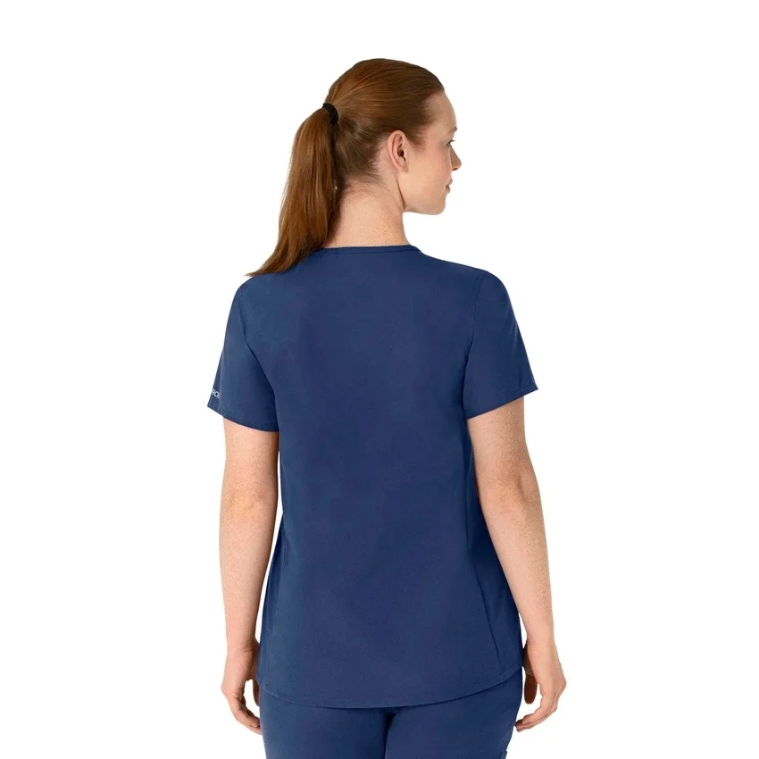 Force Essentials Henley-zwangerschapsscrubtop voor dames