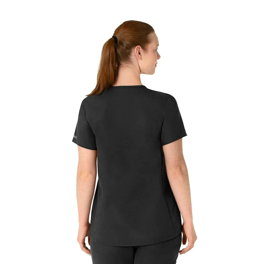 Force Essentials Henley-zwangerschapsscrubtop voor dames