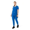 Force Essentials Henley-zwangerschapsscrubtop voor dames