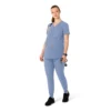 Force Essentials Henley-zwangerschapsscrubtop voor dames