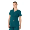 Force Essentials Henley-zwangerschapsscrubtop voor dames
