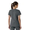 Force Essentials-scrubtop met V-hals en gebreide panelen voor dames