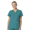 Force Essentials-scrubtop met V-hals voor dames