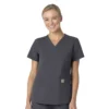 Force Essentials-scrubtop met V-hals voor dames