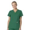 Force Essentials-scrubtop met V-hals voor dames