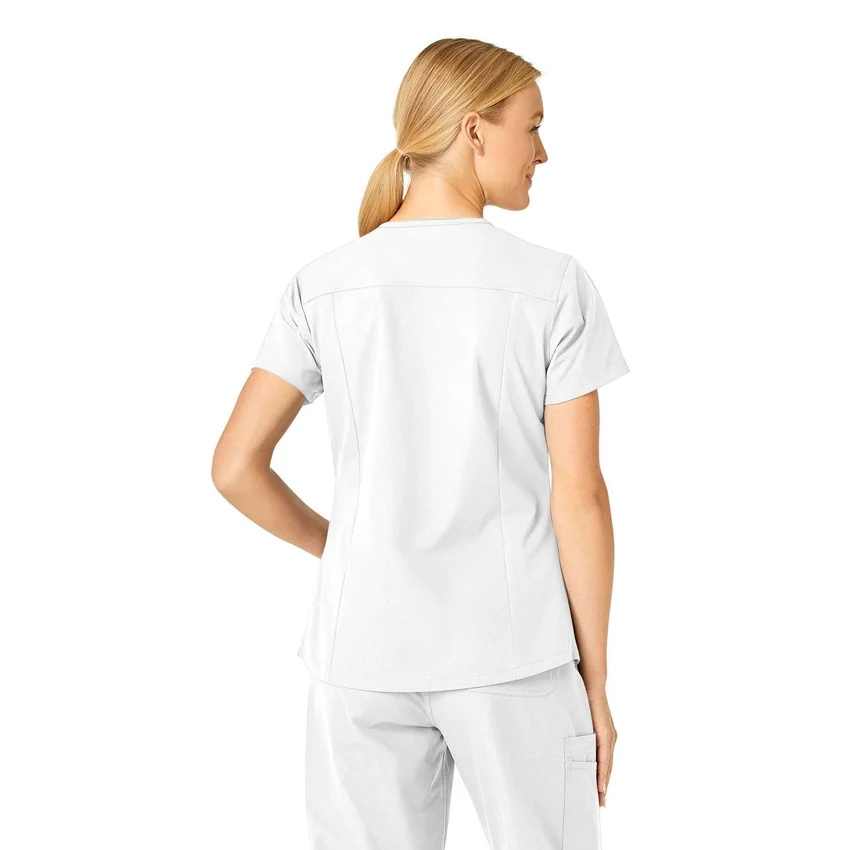 Force Essentials-scrubtop met V-hals voor dames