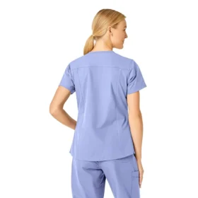 Force Essentials-scrubtop met V-hals voor dames