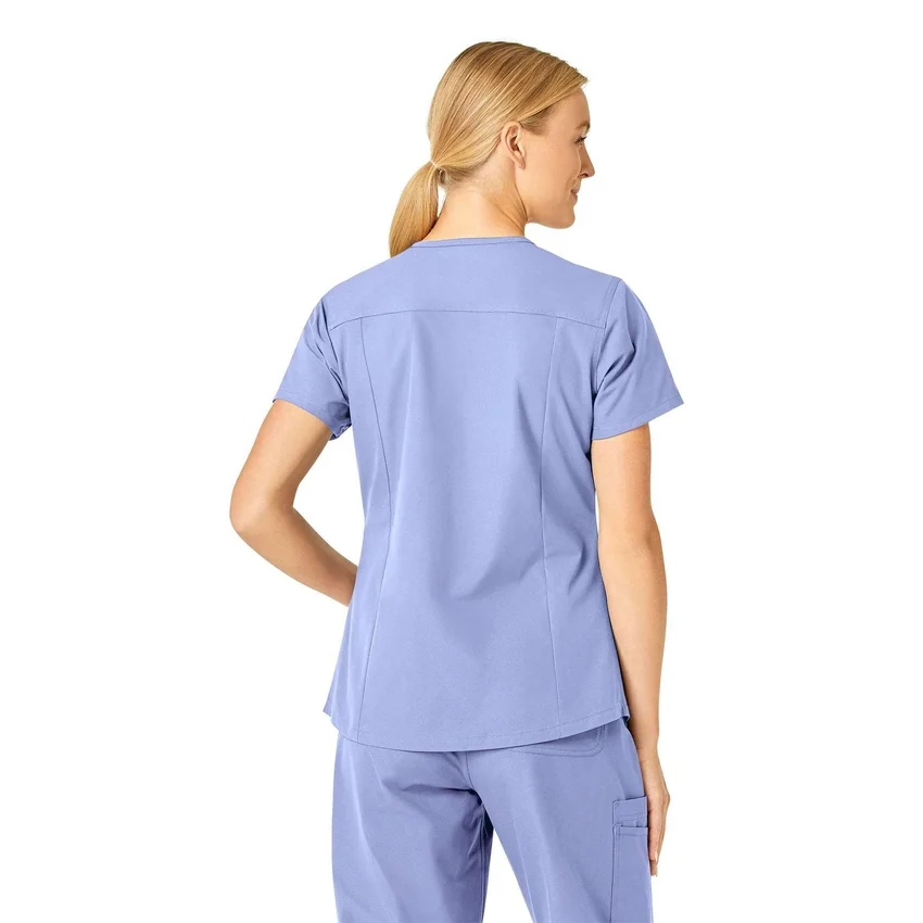 Force Essentials-scrubtop met V-hals voor dames