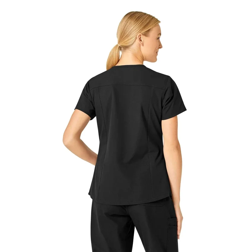 Force Essentials-scrubtop met V-hals voor dames