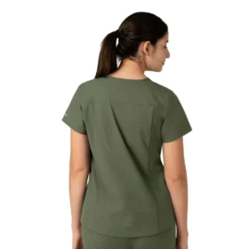 Force Essentials-scrubtop met V-hals voor dames