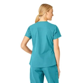 Force Essentials-scrubtop met V-hals voor dames
