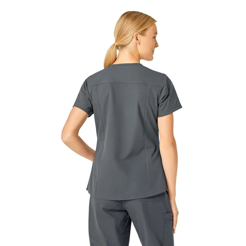 Force Essentials-scrubtop met V-hals voor dames