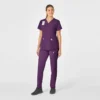 Force Essentials-scrubtop met V-hals voor dames