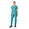 Force Essentials-scrubtop met V-hals voor dames