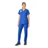 Force Essentials-scrubtop met V-hals voor dames