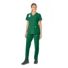 Force Essentials-scrubtop met V-hals voor dames