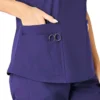 Force Essentials-scrubtop met V-hals voor dames
