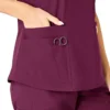 Force Essentials-scrubtop met V-hals voor dames