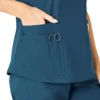 Force Essentials-scrubtop met V-hals voor dames