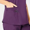 Force Essentials-scrubtop met V-hals voor dames