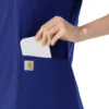 Force Essentials-scrubtop met V-hals voor dames