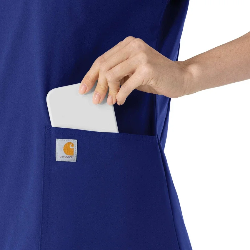 Force Essentials-scrubtop met V-hals voor dames