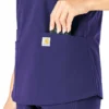 Force Essentials-scrubtop met V-hals voor dames
