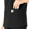 Force Essentials-scrubtop met V-hals voor dames