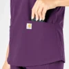 Force Essentials-scrubtop met V-hals voor dames