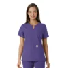 Force Essentials-tuniek met V-hals en gebreide panelen voor dames
