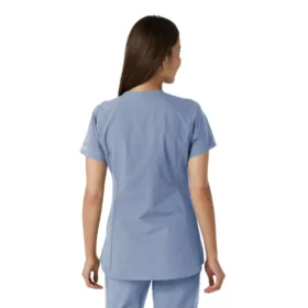 Force Essentials-tuniek met V-hals en gebreide panelen voor dames