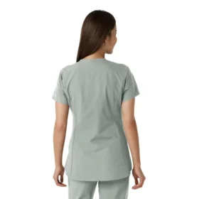 Force Essentials-tuniek met V-hals en gebreide panelen voor dames