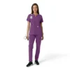 Force Essentials-tuniek met V-hals en gebreide panelen voor dames