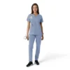 Force Essentials-tuniek met V-hals en gebreide panelen voor dames
