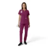 Force Essentials-tuniek met V-hals en gebreide panelen voor dames