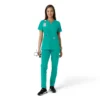 Force Essentials-tuniek met V-hals en gebreide panelen voor dames