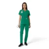 Force Essentials-tuniek met V-hals en gebreide panelen voor dames