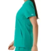 Force Essentials-tuniek met V-hals en gebreide panelen voor dames