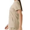 Force Essentials-tuniek met V-hals en gebreide panelen voor dames