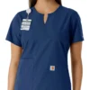Force Essentials-tuniek met V-hals en gebreide panelen voor dames