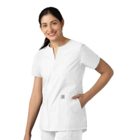 Force Essentials tuniek-scrubtop met V-hals voor dames