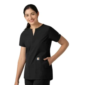 Force Essentials tuniek-scrubtop met V-hals voor dames
