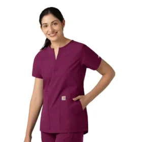Force Essentials tuniek-scrubtop met V-hals voor dames